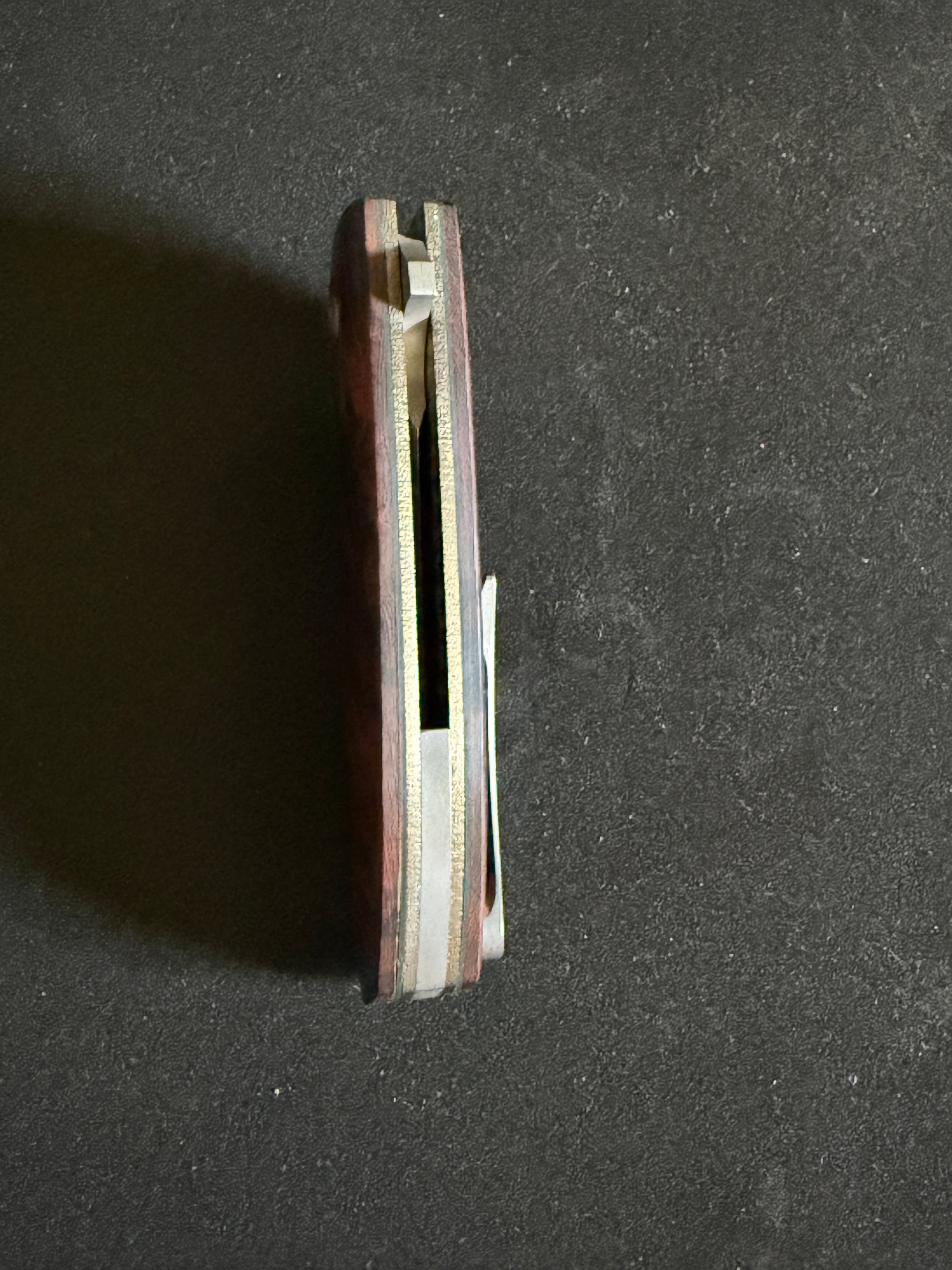 Keechi folding knife — detail view